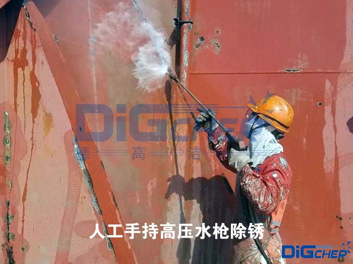 人工手持高壓水槍除銹