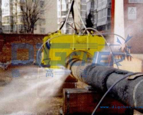 高壓水射流自動化海底管道進(jìn)給支架