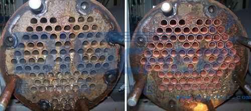 DP 400/45EM高壓清洗機(jī)清洗蒸發(fā)器的效果