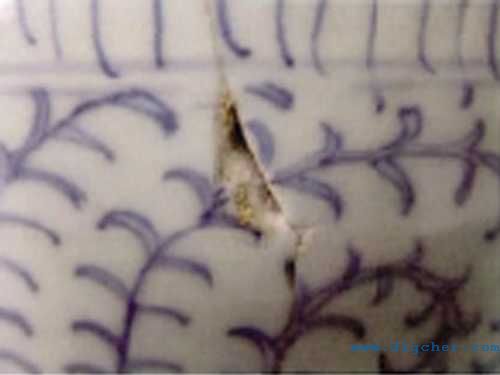 陶瓷文物干冰清洗效果